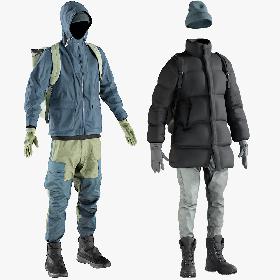 3D model Clothing Collection 21